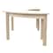 Flash Furniture 29.5 in W, 59 in L, 18 in H, Beechwood, Birch Plywood, Beech MK-ME088014-GG - alternate 4